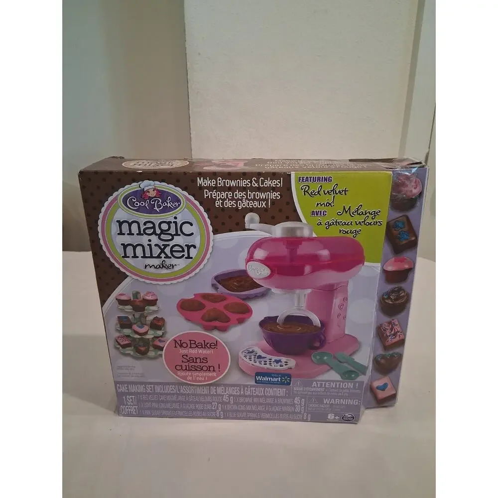 Spin Master Cool Baker Magic Mixer Maker No Bake Cake Toy Walmart Exclusive NIB
